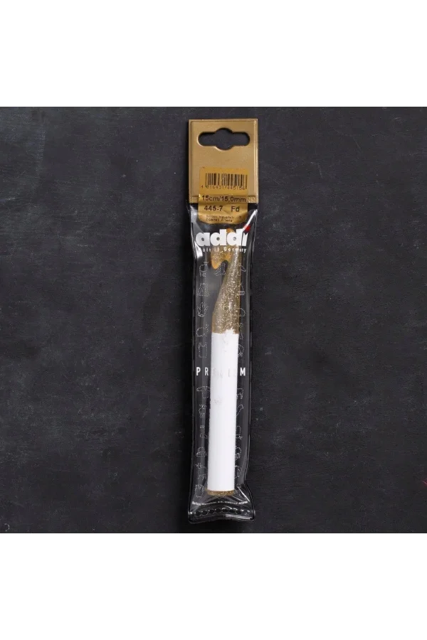 Addi Champagner 15mm 15cm Plastik Simli Yün Tığ -