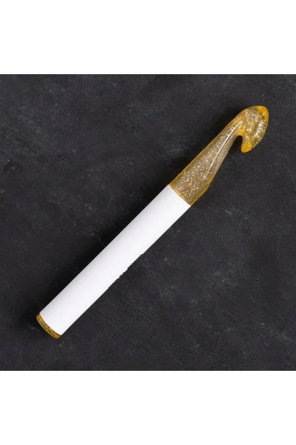 Addi Champagner 15mm 15cm Plastik Simli Yün Tığ -