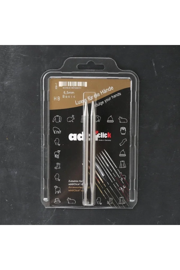 Addi Click Basic 6,5mm Misinalı Şiş Ucu - 656-2