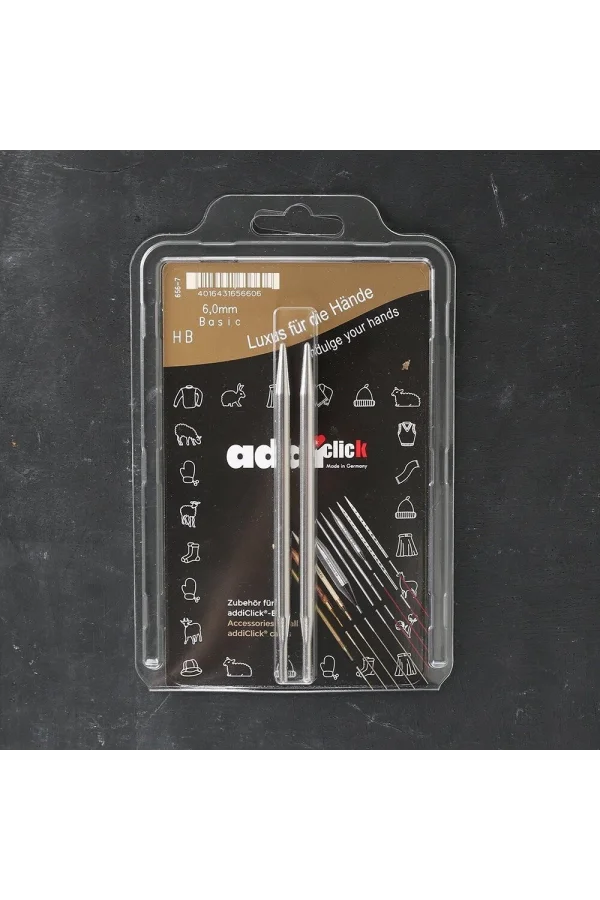 Addi Click Basic 6mm Misinalı Şiş Ucu - 656-2