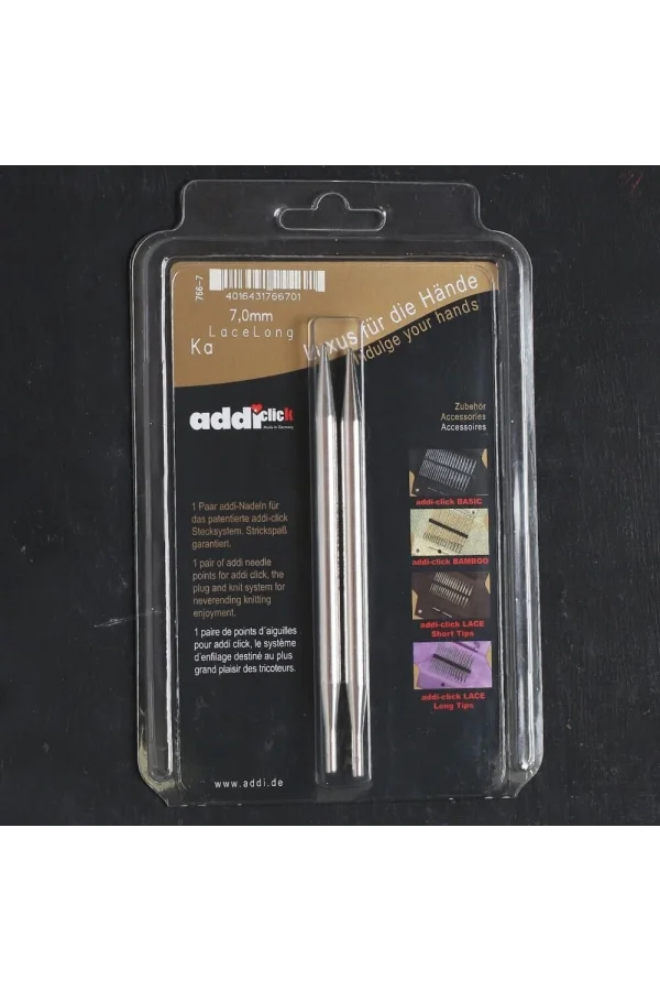 Addi Click Lace 7 Mm Değiştirilebilir Uzun Uçlu Da