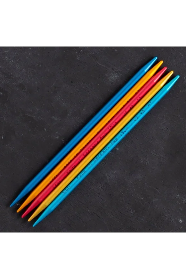 Addi Colibri 5mm 15cm Renkli Çorap Şişi - 204-7