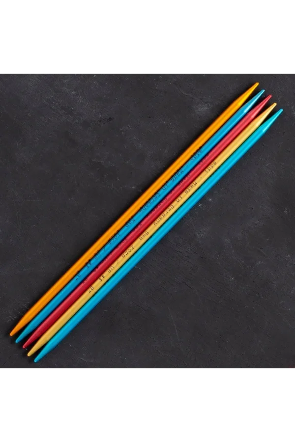 Addi Colibri 5mm 20cm Renkli Çorap Şişi - 204-7