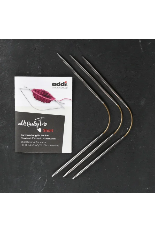 Addi CrasyTrio 3 lü 3 Mm 21 Cm Misinalı Çorap Şişi