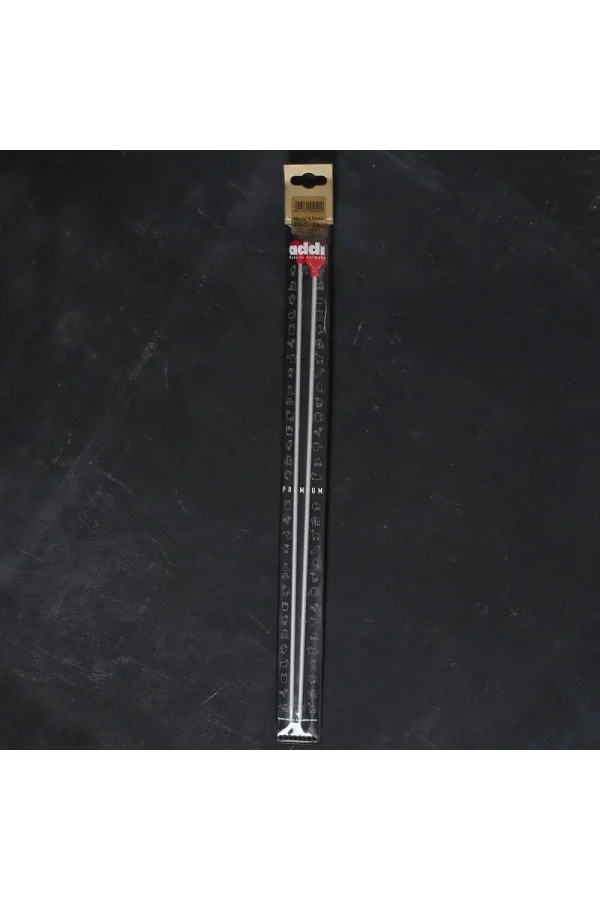 ADDI KALPLİ 4MM 40CM KLASİK ALÜMİNYUM ÖRGÜ ŞİŞİ -