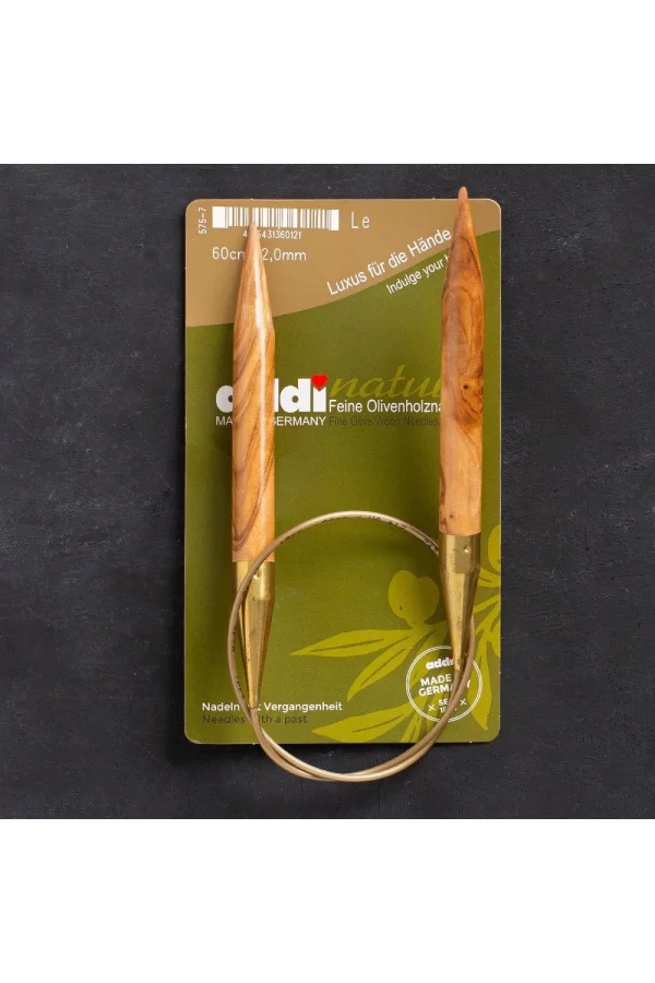 Addi Olive Wood 12 mm 60 cm Zeytin Ağacı Misinalı