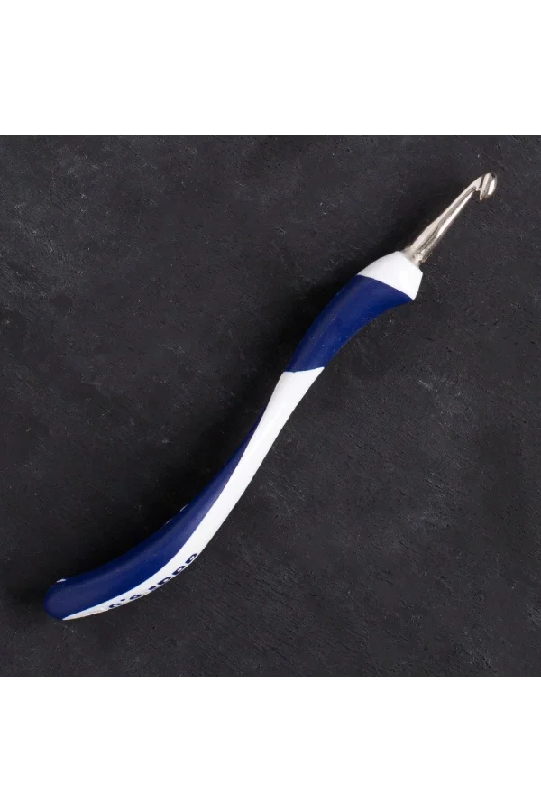 Addi Swing 6mm 16cm Lacivert Ergonomik Yün Tığ - 1