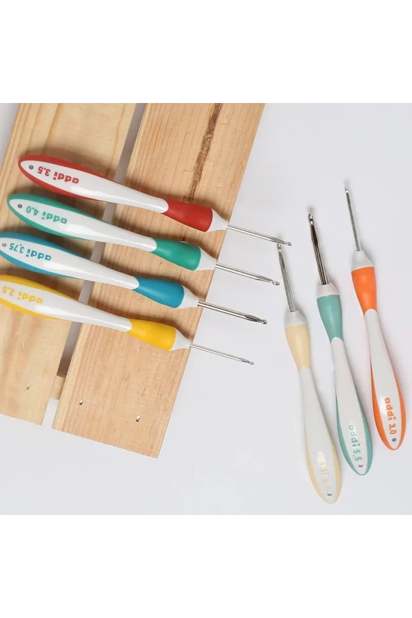 Addi Swing Maxi 6 Mm 17 Cm Lacivert Ergonomik Yün