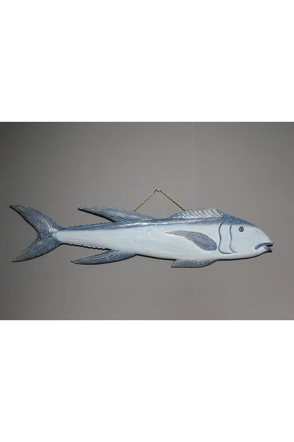 Ahşap Duvara Asmalı Balık Pano