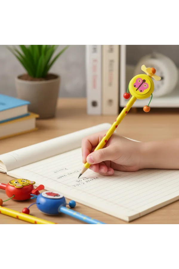 Ahşap Figürlü Kurşun Kalem