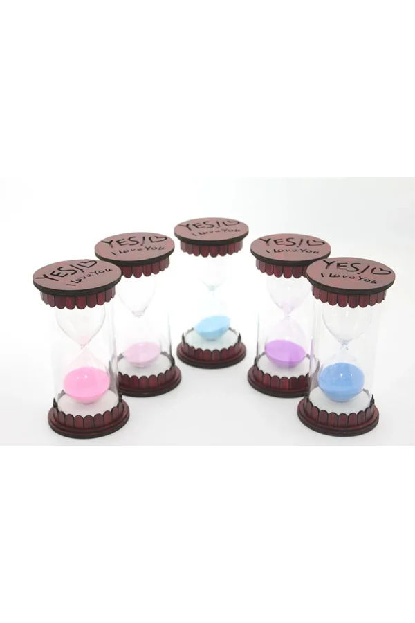 Ahşap Kum Saati Model 3