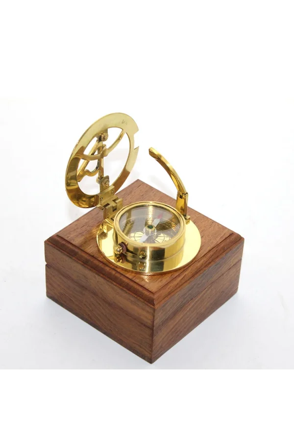 Ahşap Kutulu Pusula Model 10