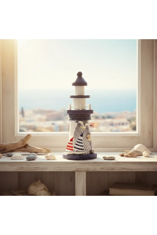 Ahşap Marin Deniz Feneri Model 5