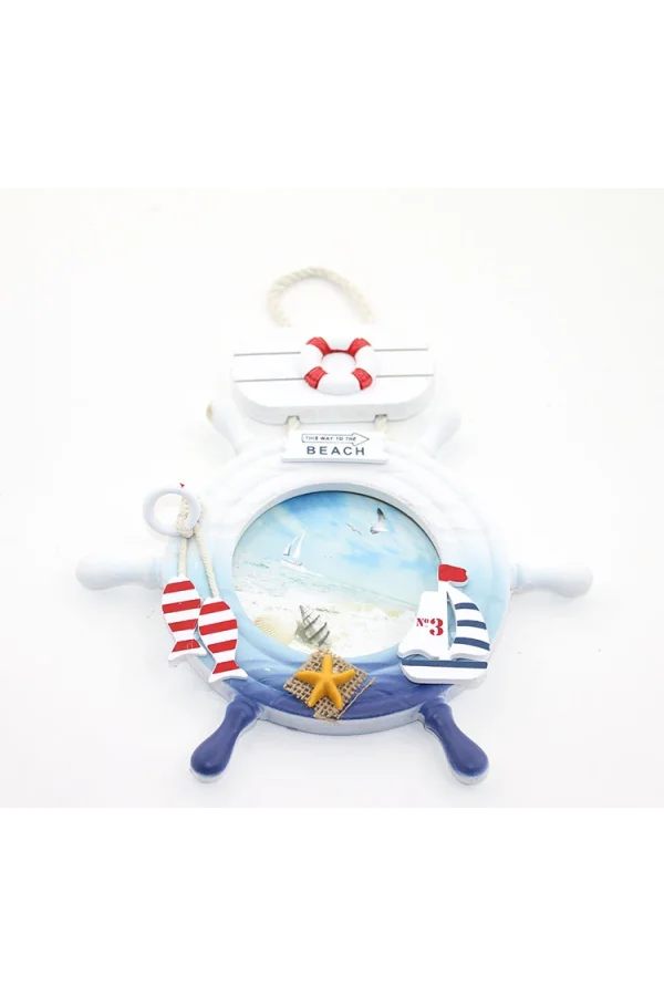 Ahşap Marin Dümenli Çerçeve Model 3