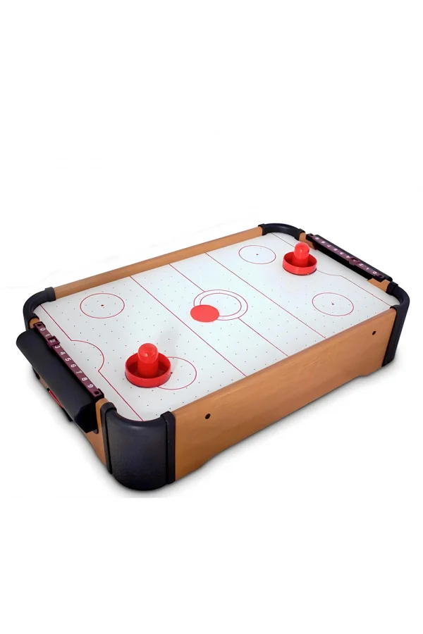Ahşap Masaüstü Air Hokey Oyunu