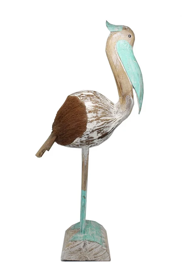 Ahşap Pelikan Figürü Model 1