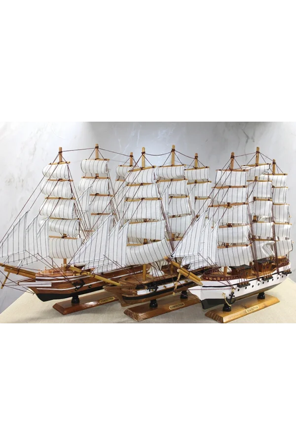 Ahşap Yelken Gemi Model 3