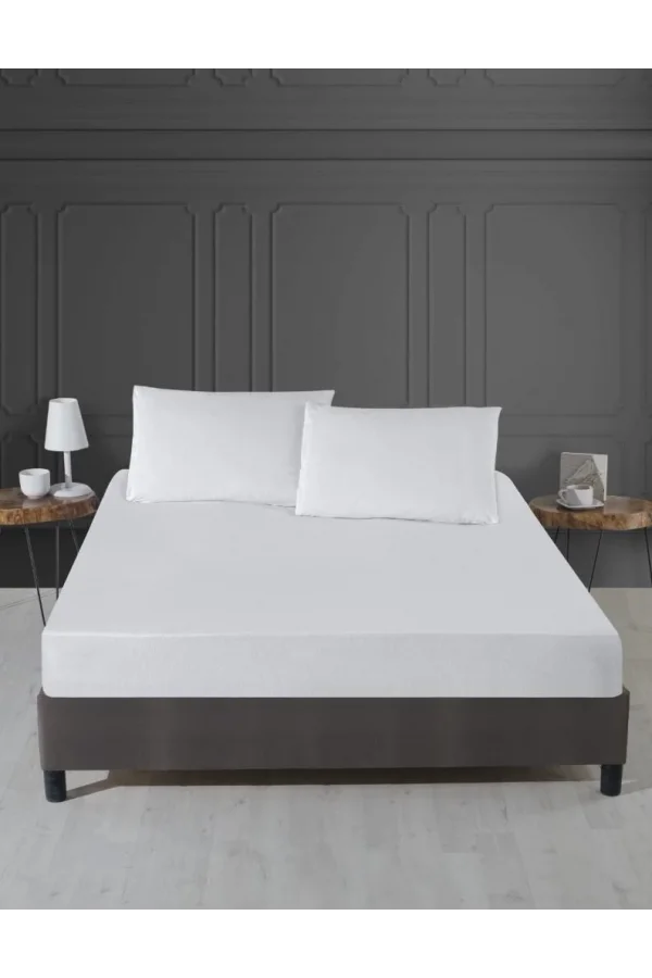 Alez Pamuklu Fitted Yatak Koruyucu 100*200 cm