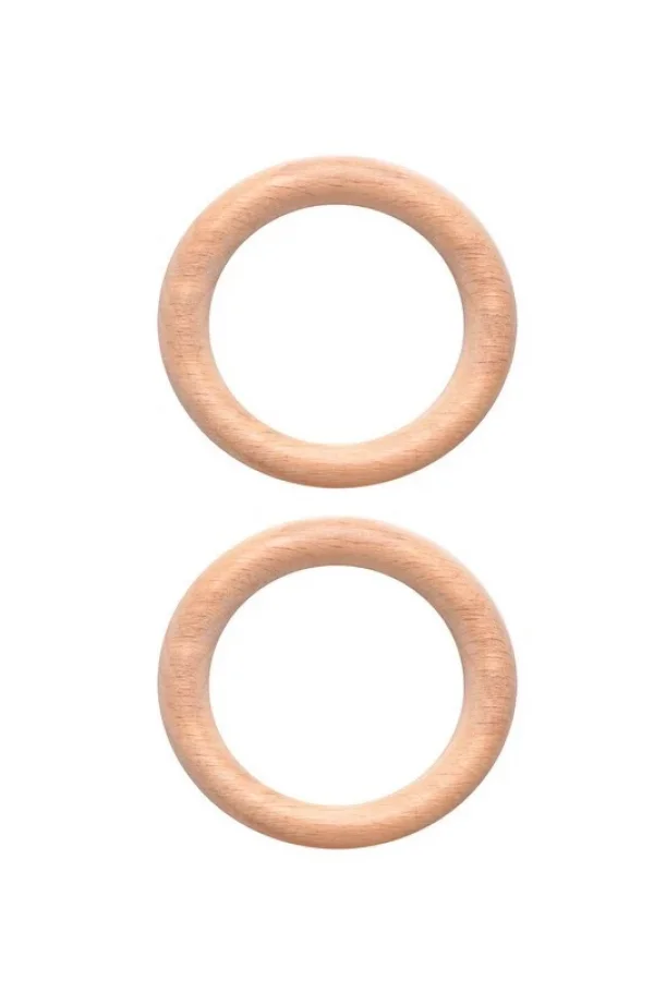 Amigurimi Ahşap Halka 7 cm 2li