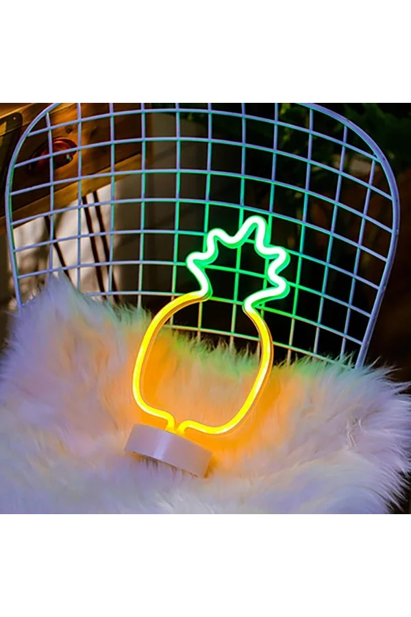Ananas Neon LED Lamba