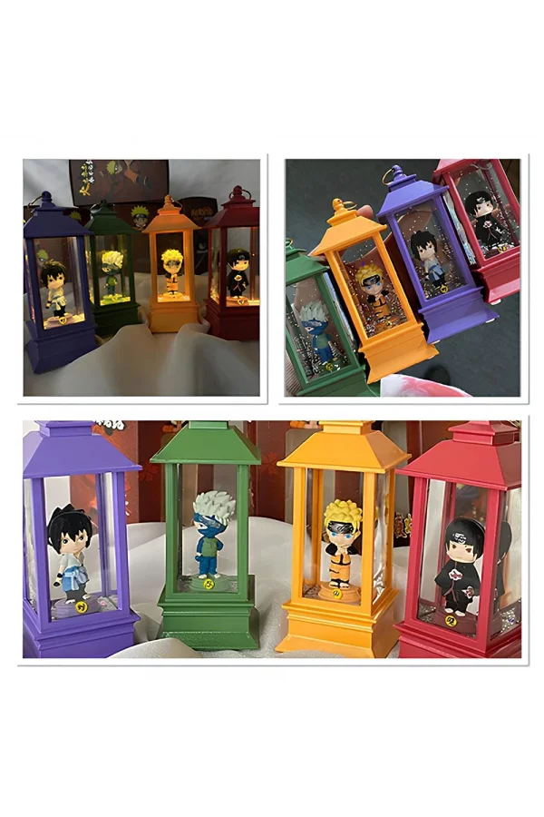 Anime Naruto Figürlü Işıklı Kar Küresi