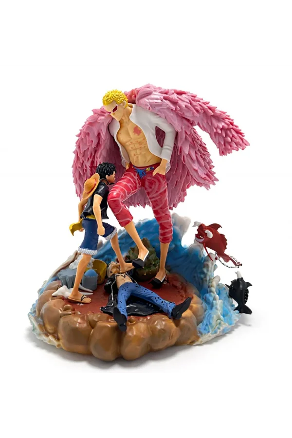 Anime One Piece Luffy Ve Donquixote Figürü