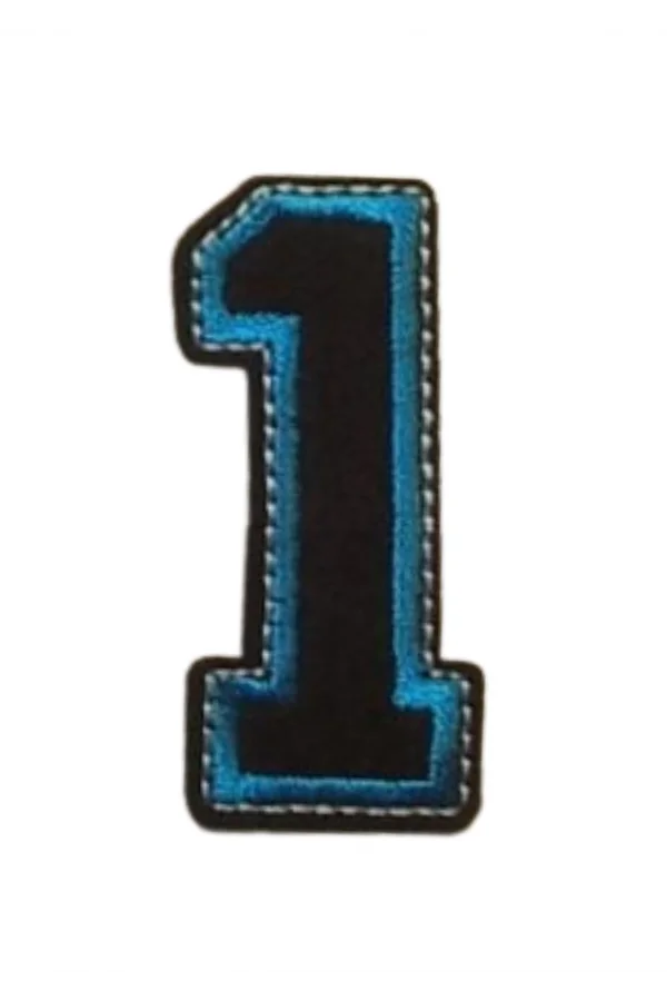 Aplike Ütü İle Yapışan 1 Rakamı Arma 2x4 cm