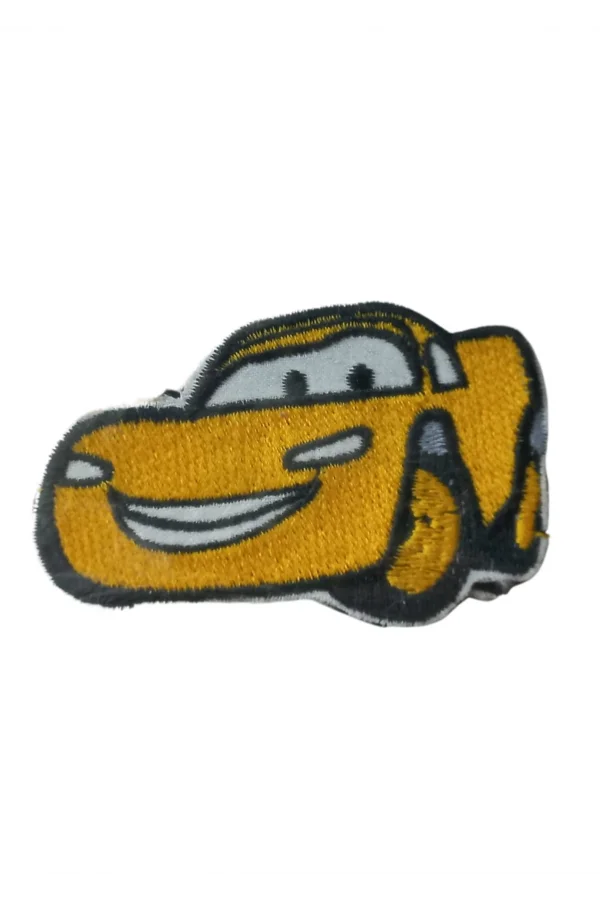 Aplike Ütü İle Yapışan Araba Hardal Arma 3x4 cm