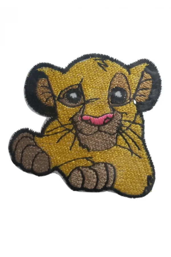 Aplike Ütü İle Yapışan Küçük Kaplan Arma 3x4 cm