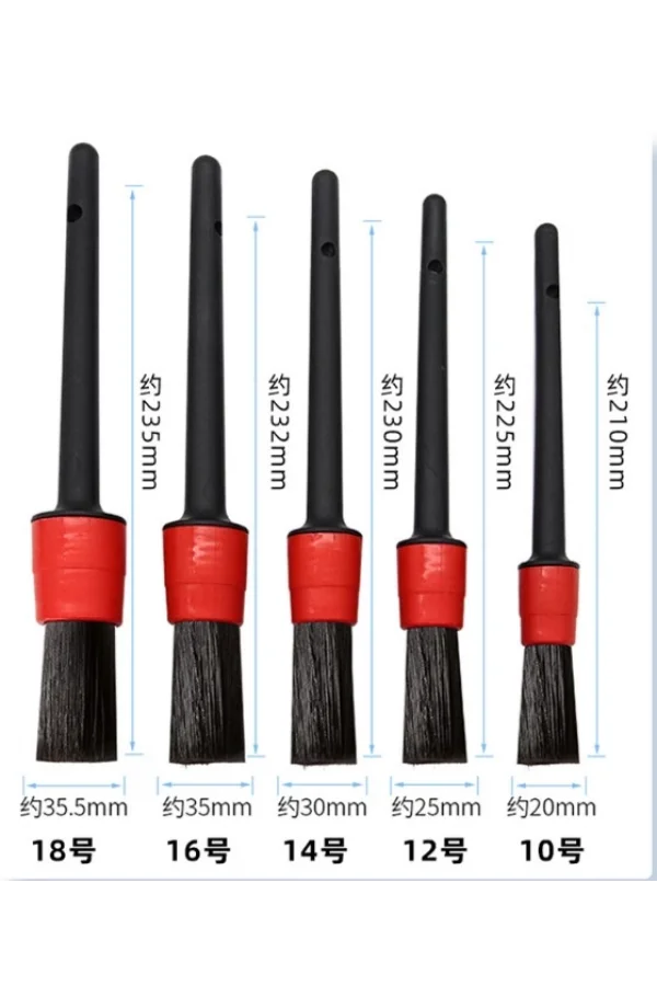 Araba Detaylı Temizlik Fırça Seti