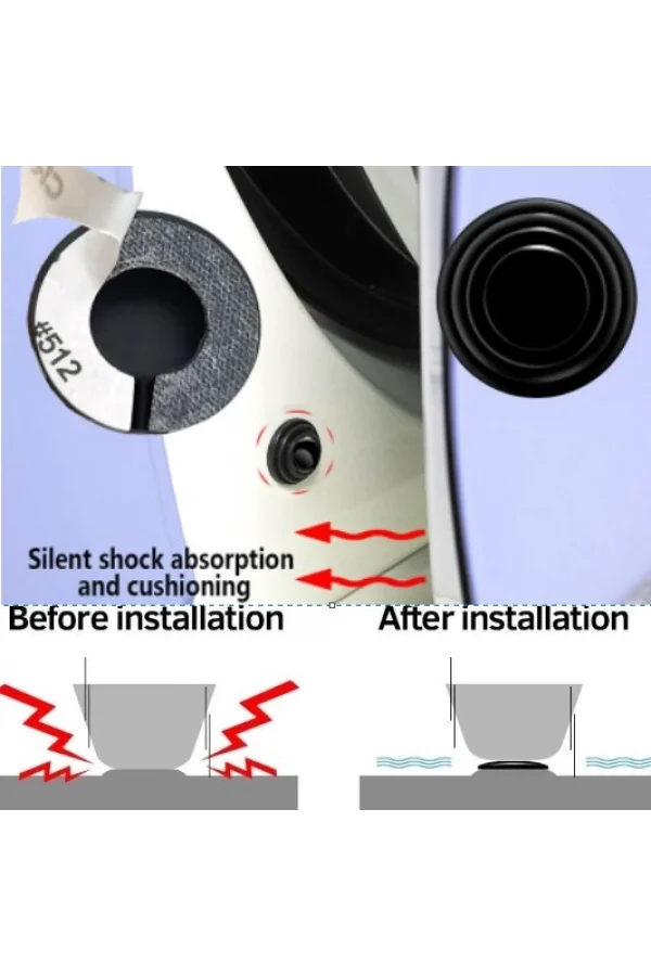 Araba Kapısı Darbe Emici Pad Seti