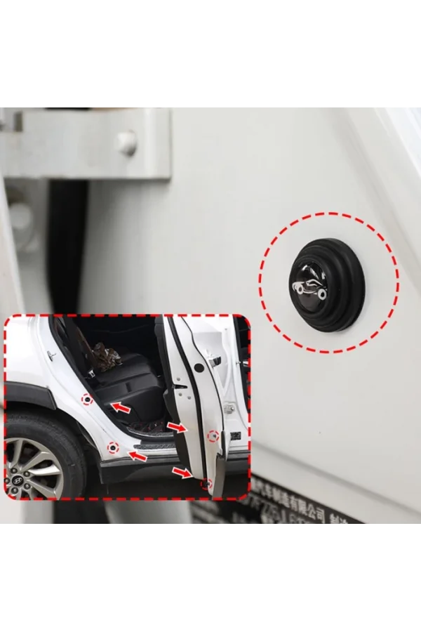 Araba Kapısı Darbe Emici Pad Seti