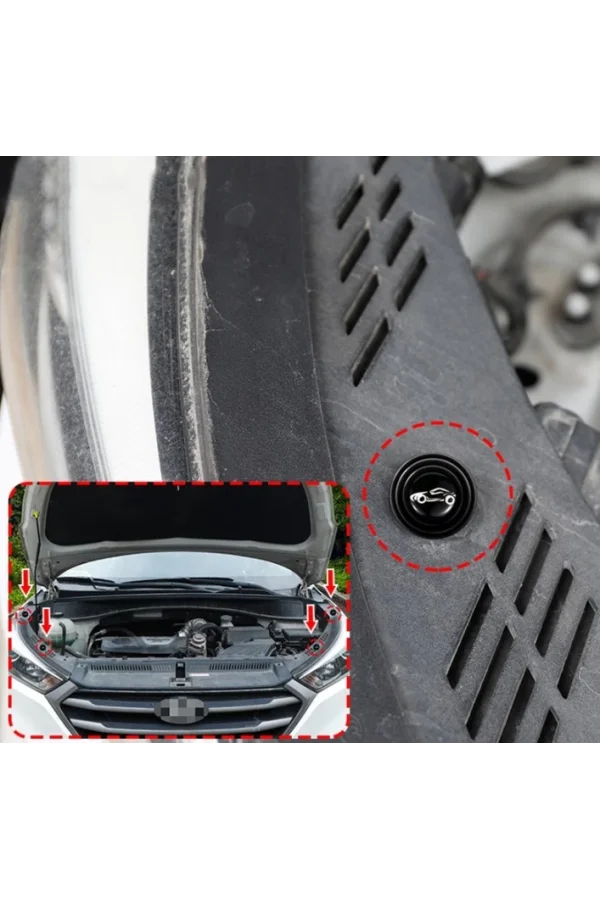 Araba Kapısı Darbe Emici Pad Seti