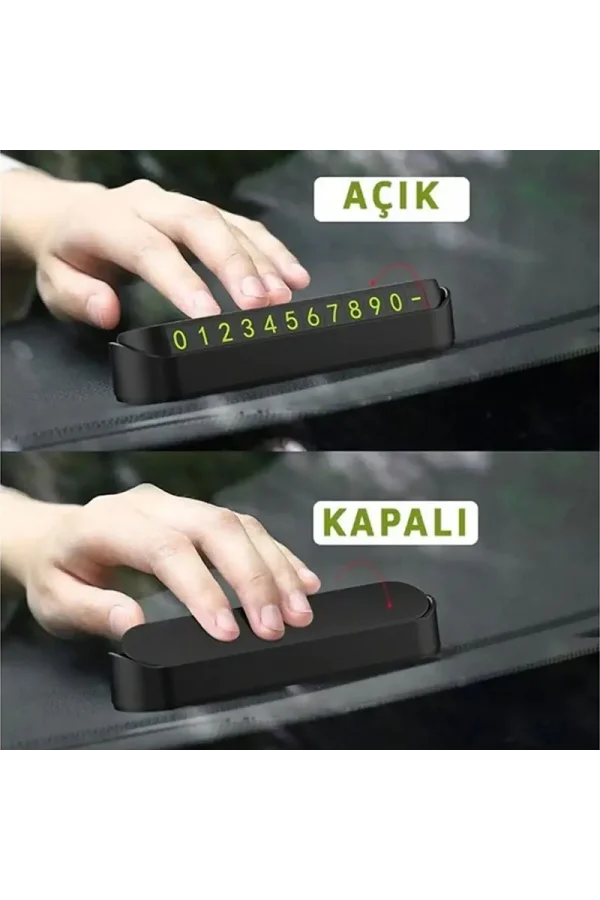 Araç Fosforlu Numaratör Aç-Kapa