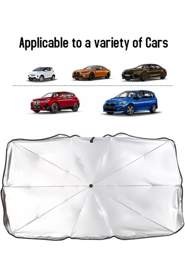 Araç İçi Ön Cam Şemsiye Güneşlik