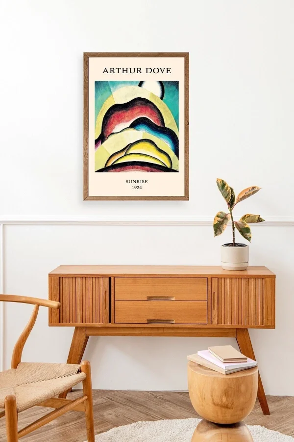 Arthur Dove Ahşap Çerçeveli Tablo