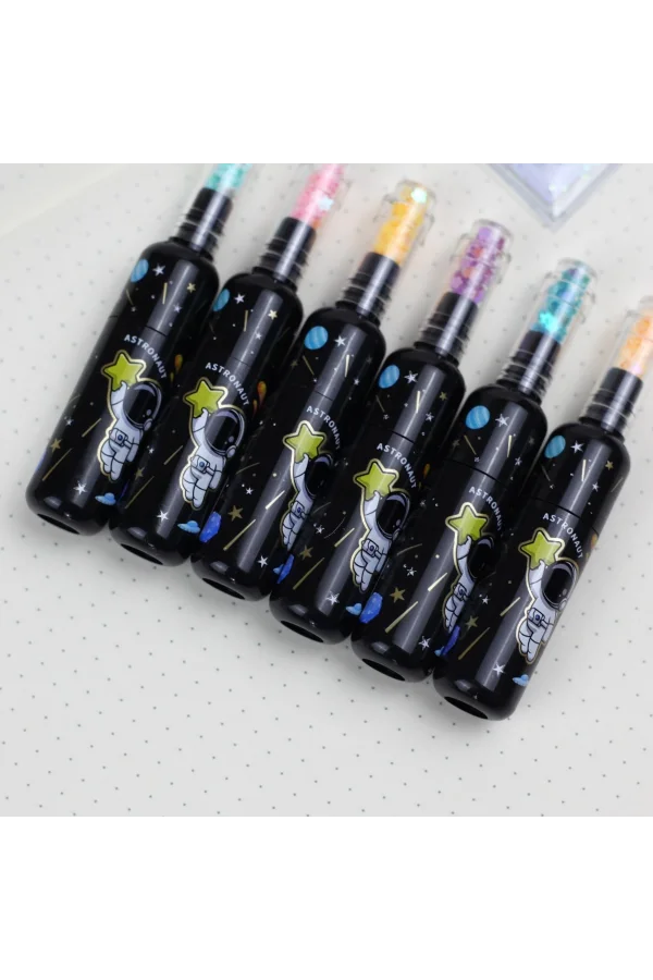 Astronot Fosforlu Kalem Seti