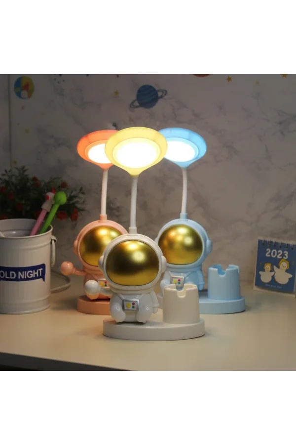 Astronot Masa Lambası Kalemlik