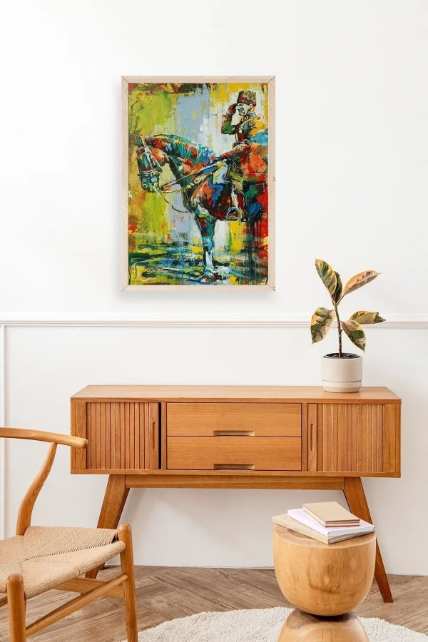 Atatürk Ahşap Çerçeveli Tablo