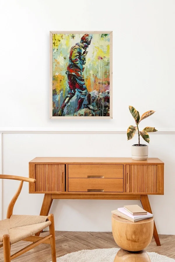 Atatürk Ahşap Çerçeveli Tablo