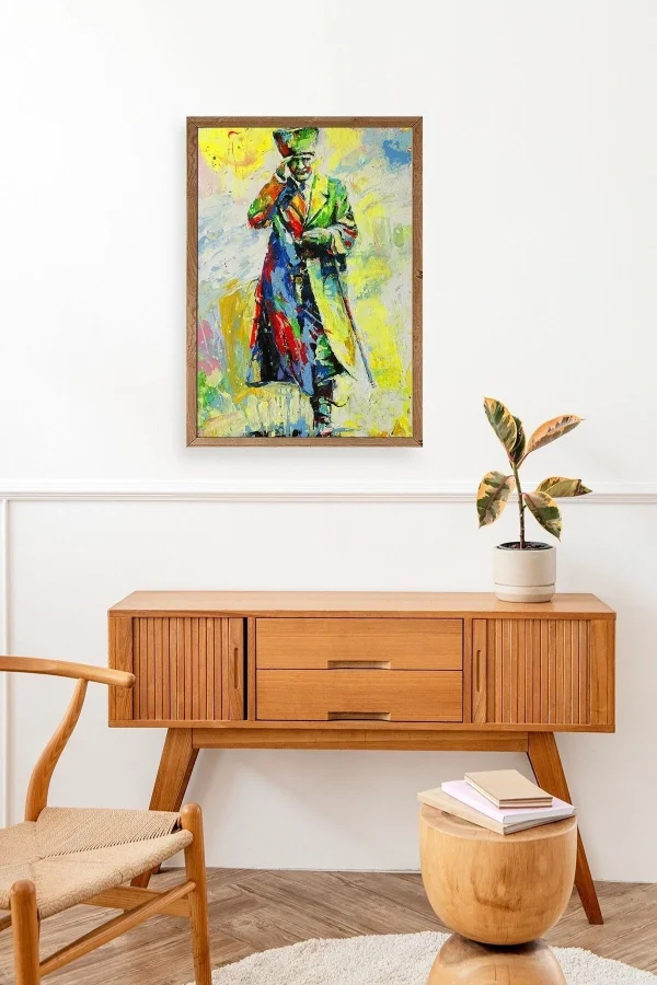 Atatürk Ahşap Çerçeveli Tablo