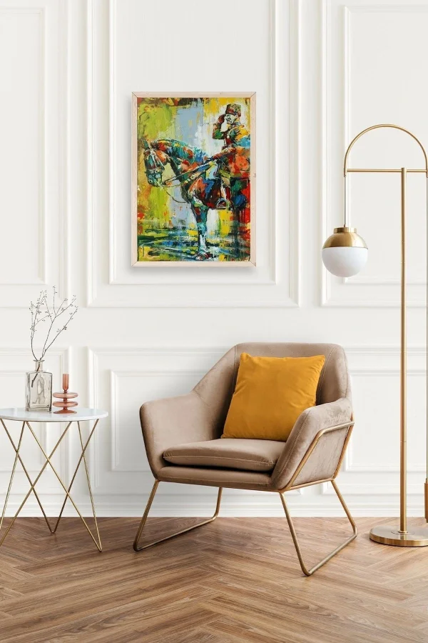 Atatürk Ahşap Çerçeveli Tablo