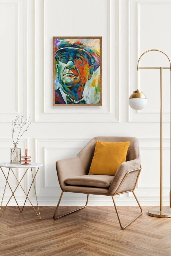 Atatürk Ahşap Çerçeveli Tablo