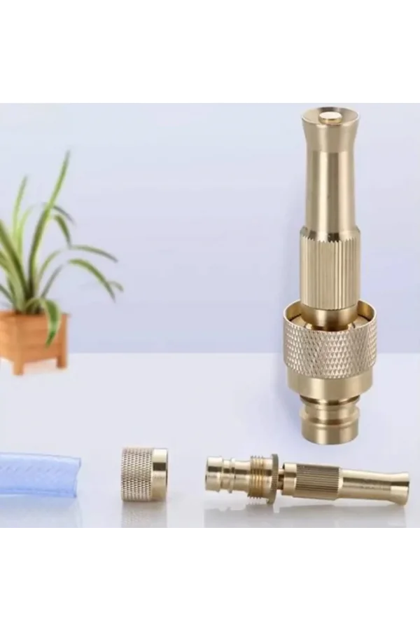 AYARLANABILIR BASINÇLI HORTUM BAŞLIĞI GOLD