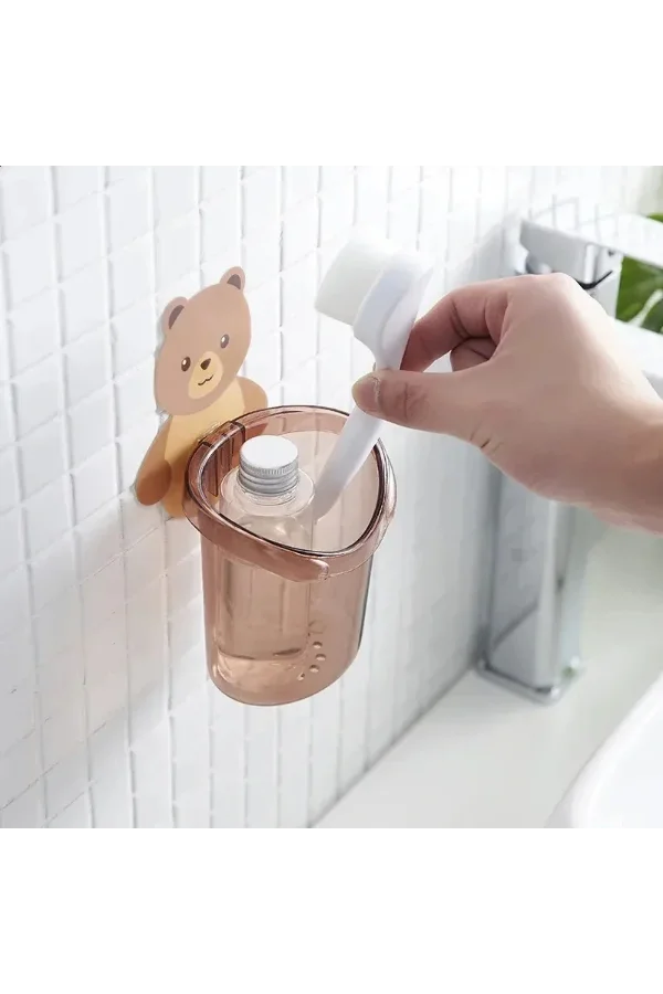 Ayı Figürlü Plastik Organizer