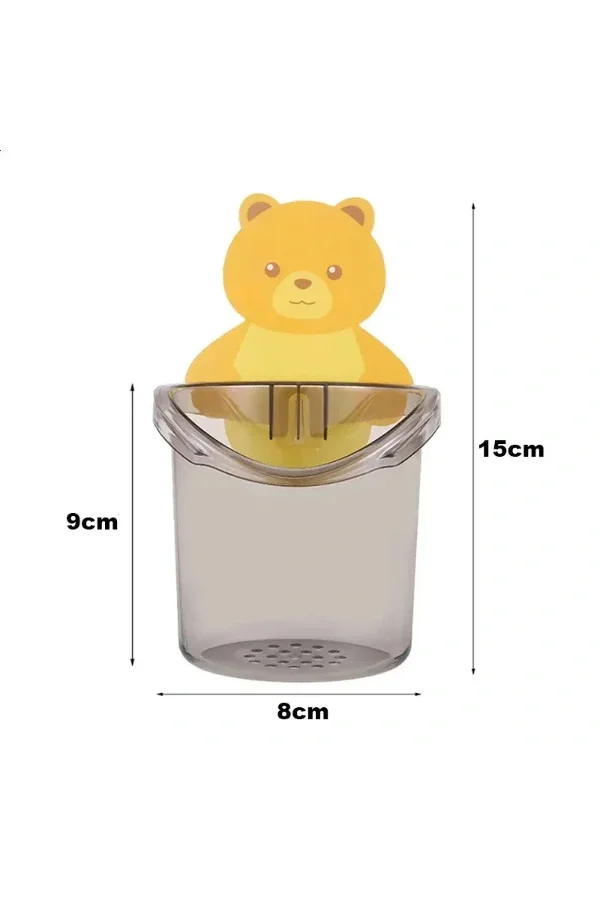 Ayı Figürlü Plastik Organizer