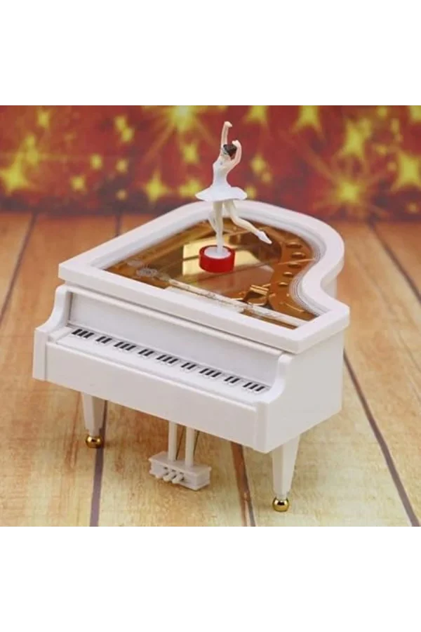 Balerin Figürlü Piyano Müzik Kutusu