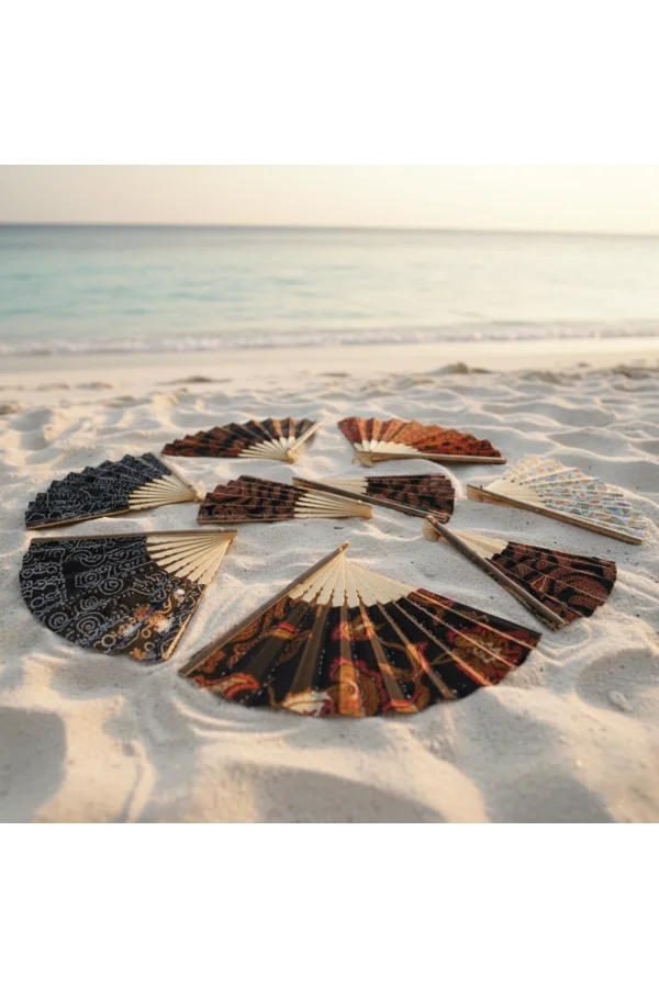 Bambu Bez Yelpaze Büyük