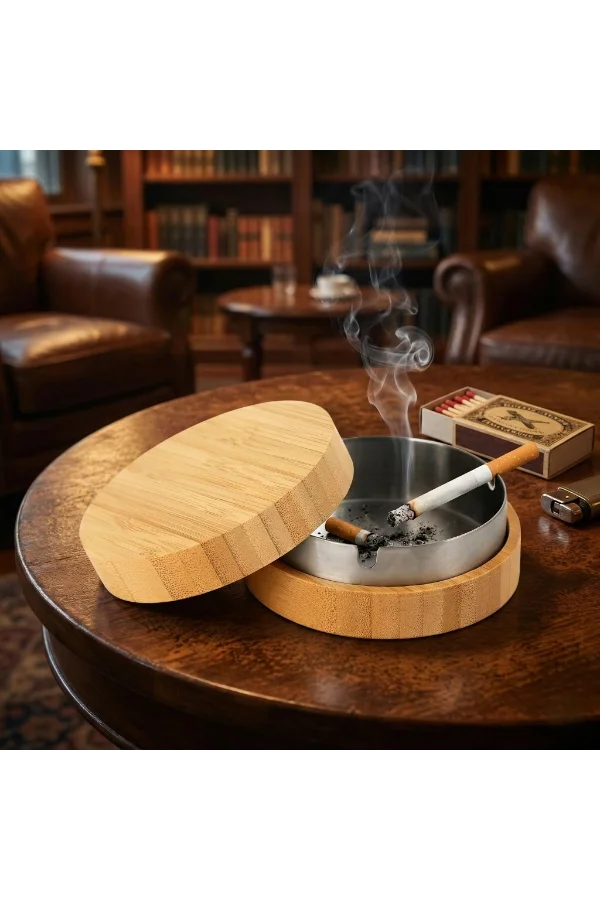 Bambu Kapaklı Küllük