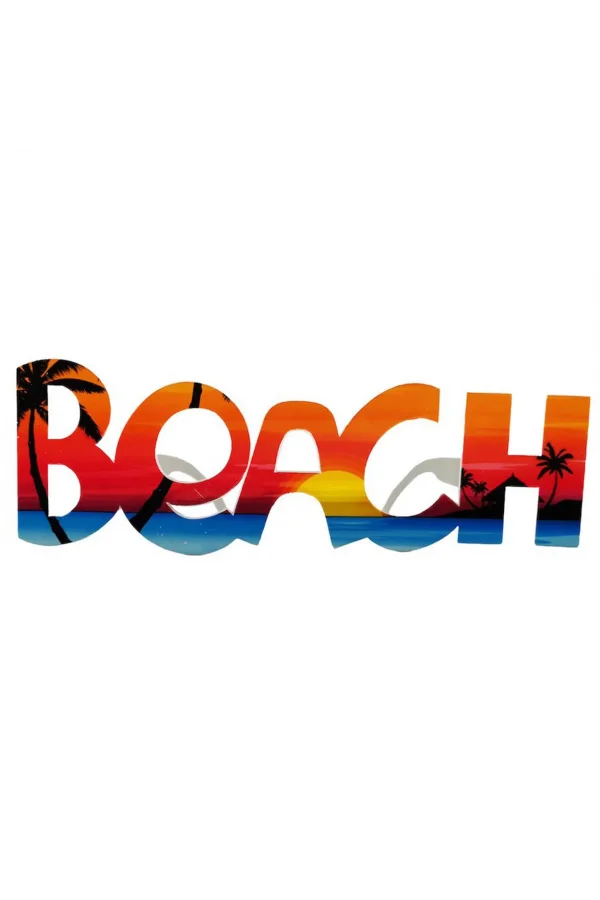 Beach Yazılı Parti Gözlüğü